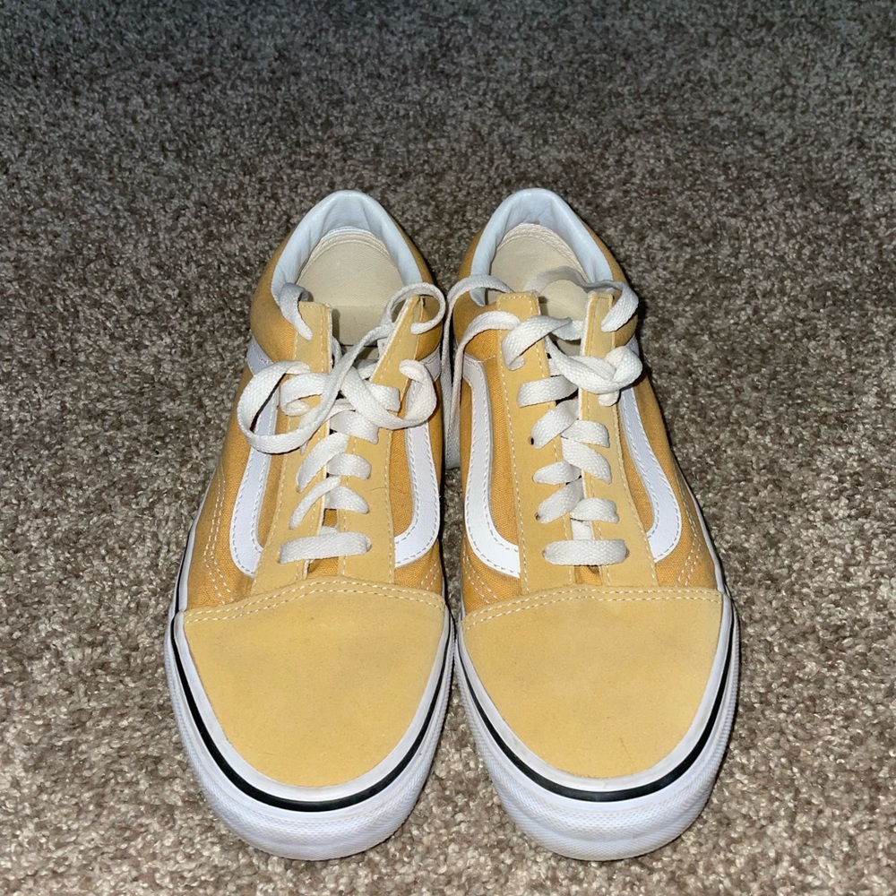 Yellow Old Skool Low Top Vans